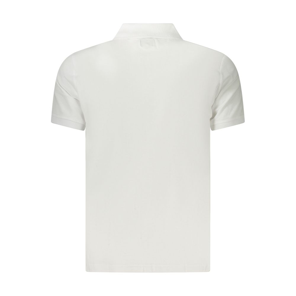 White Cotton Men's Polo Shirt