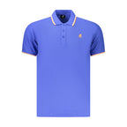 Blue Cotton Men's Polo