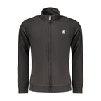 Black Cotton Men's Sweatshirt