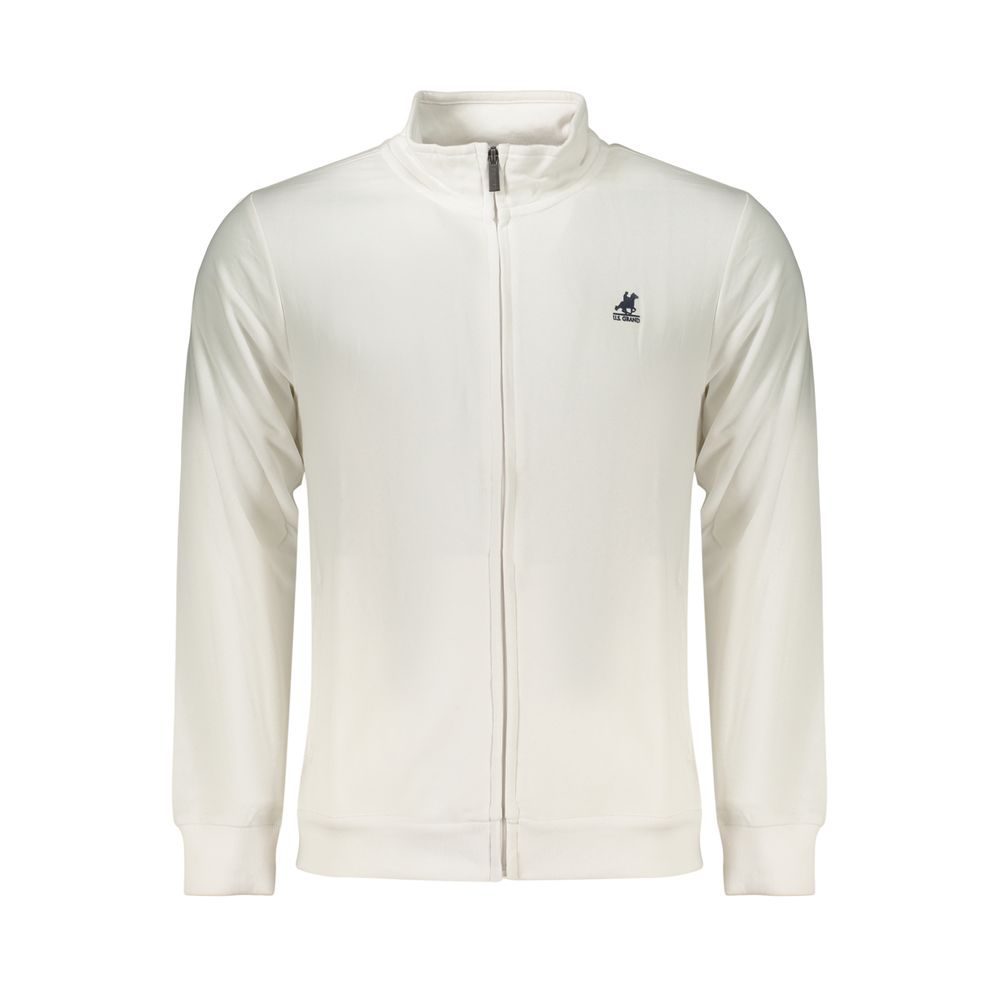 White Cotton Mens Sweatshirt