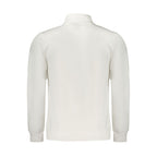 White Cotton Mens Sweatshirt