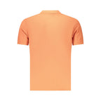 Orange Cotton Men's Polo Shirt