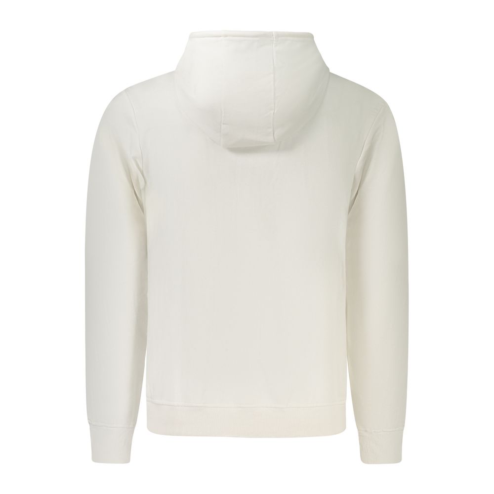 White Cotton Men's Sweatshirt