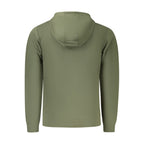 Green Cotton Men's Hoodie