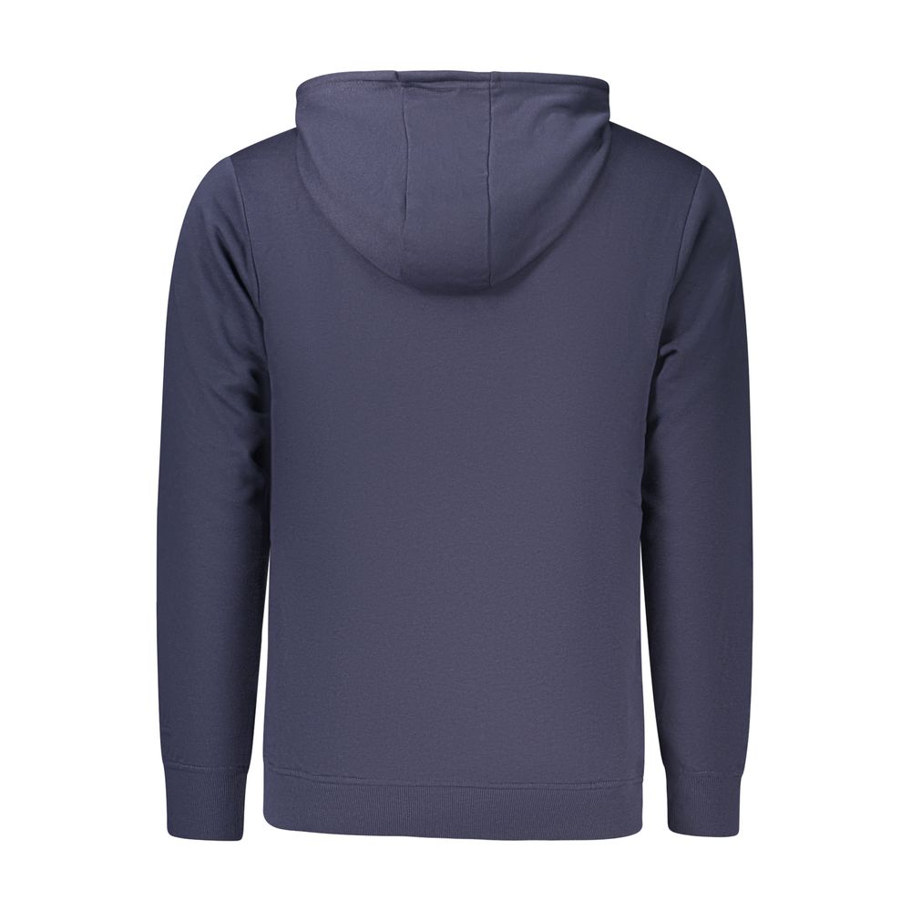 Blue Cotton Men's Sweatshirt