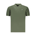Green Cotton Men's Polo Shirt