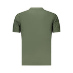 Green Cotton Men's Polo Shirt