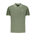 Green Cotton Men's Polo
