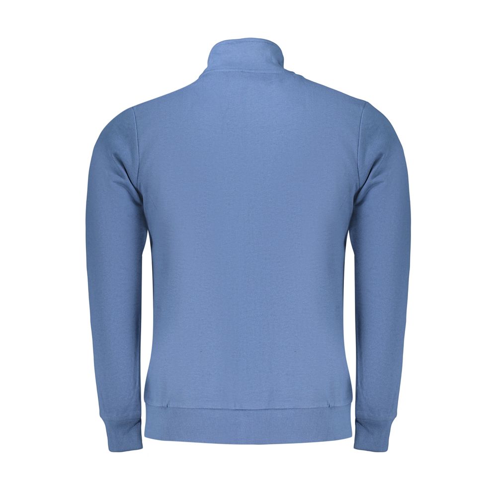 Blue Cotton Mens Sweatshirt