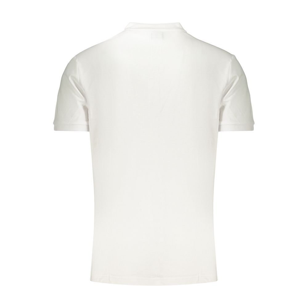 White Cotton Men's Polo Shirt