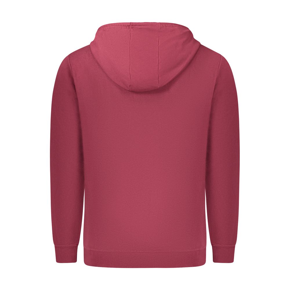 Red Cotton Men's Sweatshirt
