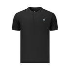 Black Cotton Men's Polo Shirt