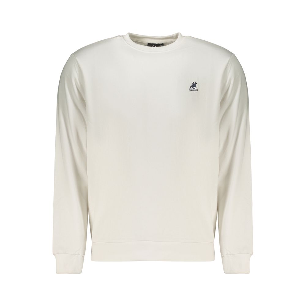 White Cotton Men's Sweatshirt