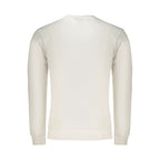 White Cotton Men's Sweatshirt