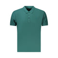 Green Cotton Men's Polo