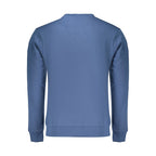 Blue Cotton Men's Sweatshirt