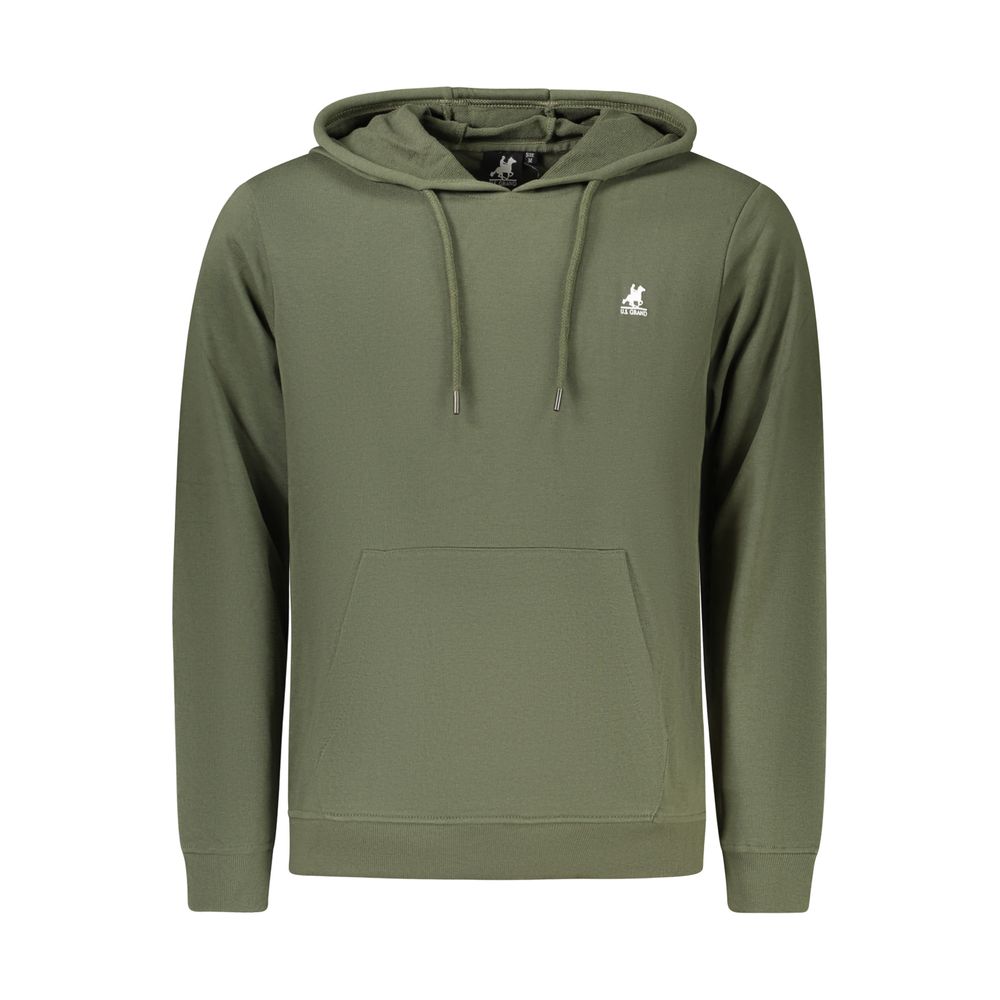 Green Cotton Men's Sweatshirt