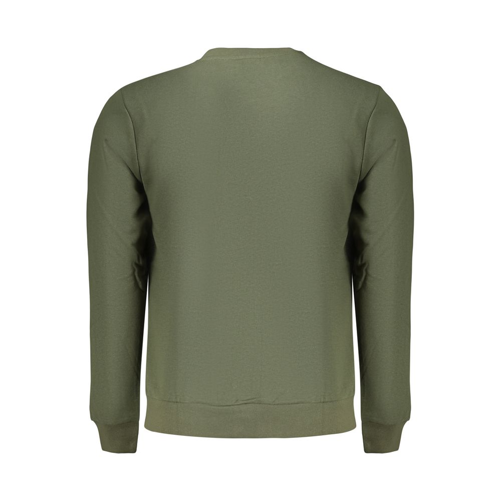 Green Cotton Men's Sweatshirt