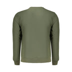 Green Cotton Men's Sweatshirt