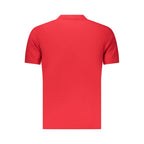 Red Cotton Men Polo