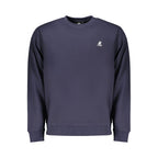 Blue Cotton Men Sweatshirt