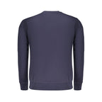 Blue Cotton Men Sweatshirt