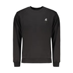 Black Cotton Men's Sweatshirt