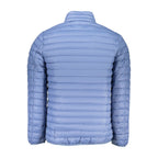 Blue Polyamide Men's Jacket