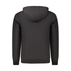 Black Cotton Men's Sweatshirt