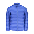 Blue Polyamide Men Jacket