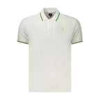 White Cotton Men's Polo Shirt