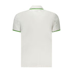 White Cotton Men's Polo Shirt