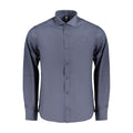 Blue Cotton Men's Shirt