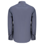Blue Cotton Men's Shirt