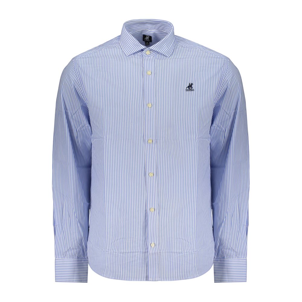 Herrenhemd Azzurro Cotton