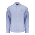 Herrenhemd Azzurro Cotton
