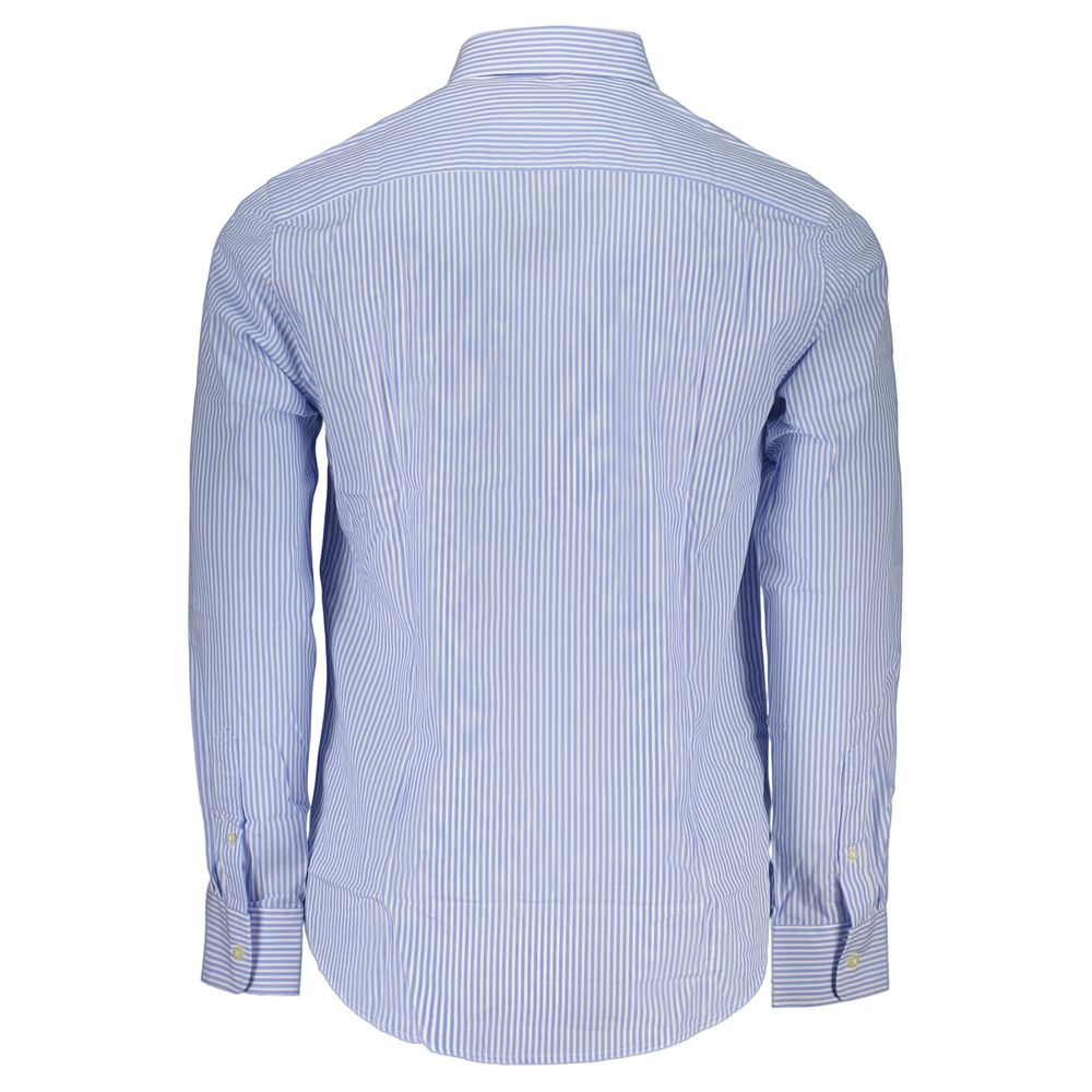 Herrenhemd Azzurro Cotton