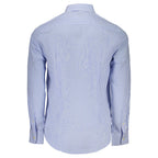 Herrenhemd Azzurro Cotton