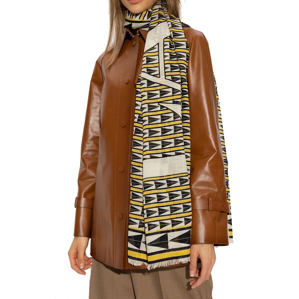 Bicolor Wool Scarf