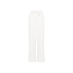 White Cotton Joggers (Workout Pants)