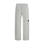 White Cotton Cargo Pants