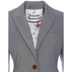 Black Cotton Blazer