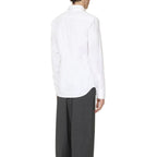 White Cotton Dress Shirt