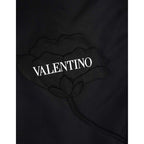 Black Nylon Bermuda Shorts