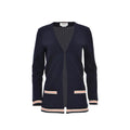 Blue Cotton Cardigan