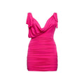Multicolor Elastane Casual Dress