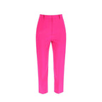 Multicolor Wool Cropped Pants