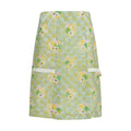 Multicolor Silk Midi Skirt
