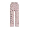 Multicolor Cotton Cropped Pants