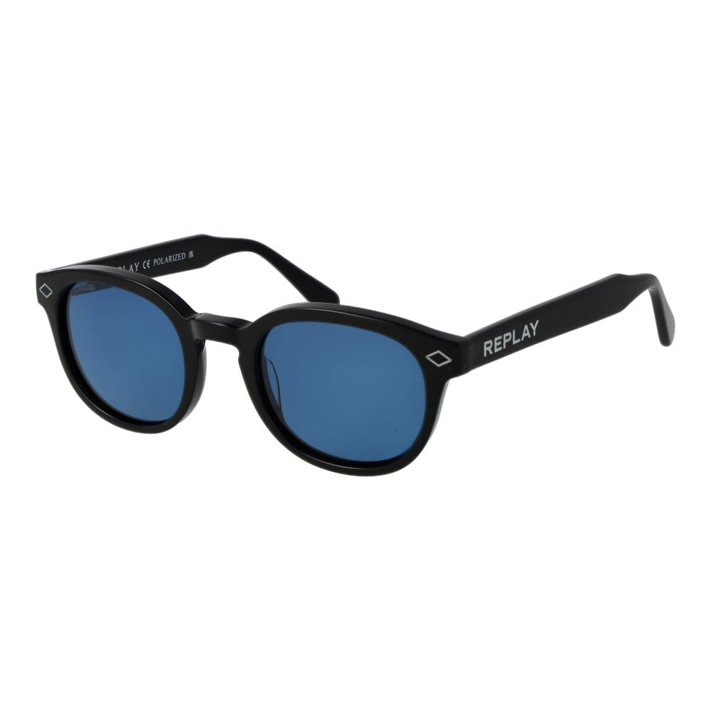 Occhiali da sole in acetato nero